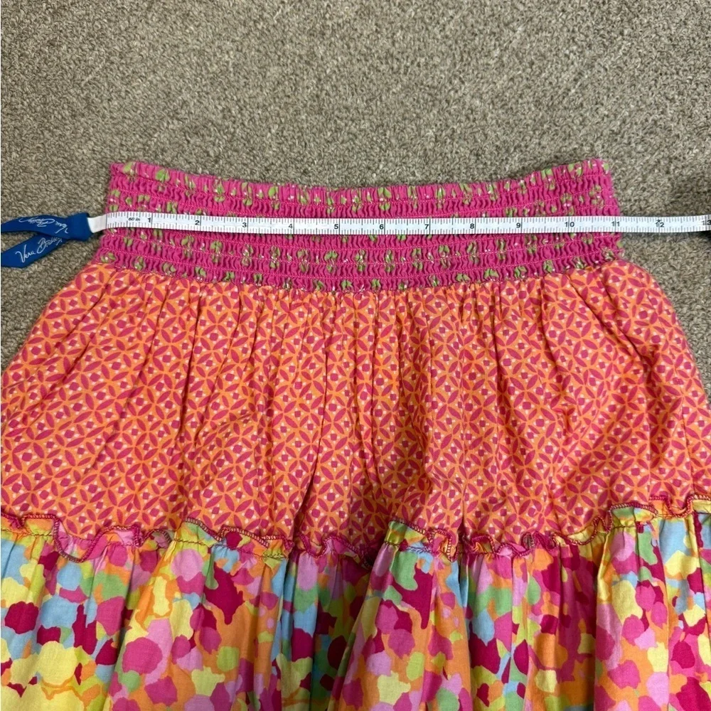 Children's Place: Girls Multicolored Pink/Orange Tiered Skirt, Size 14
